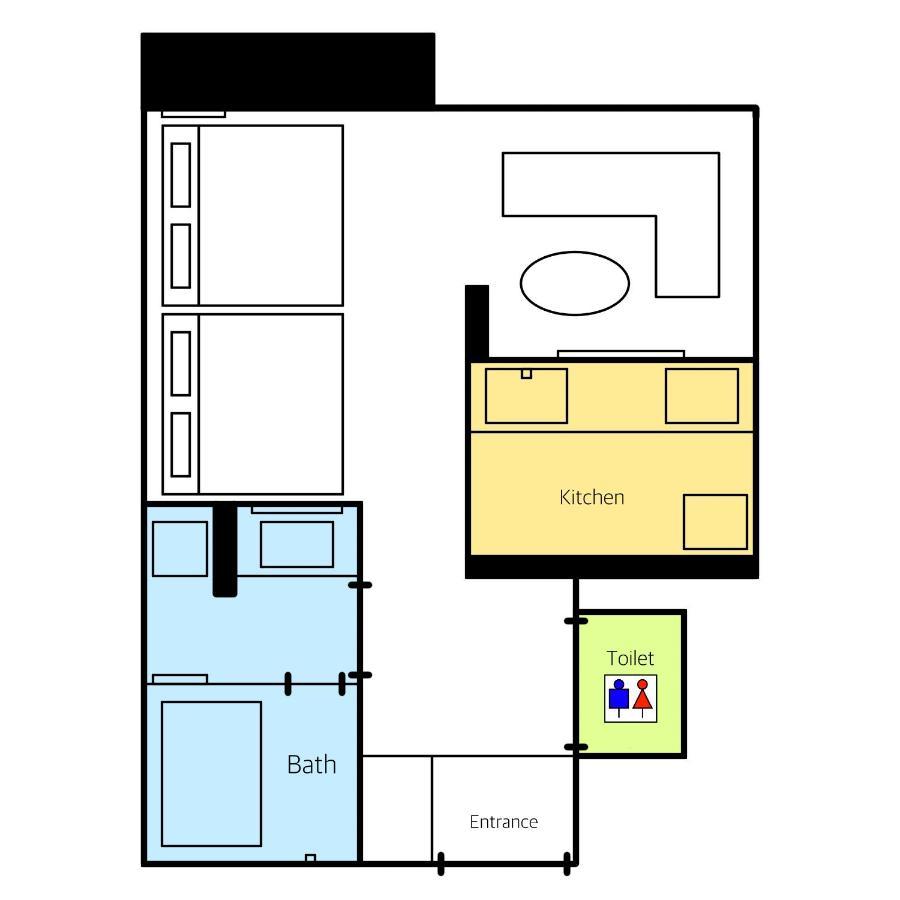 Grand Base Fukuoka Tenjin Ngoại thất bức ảnh